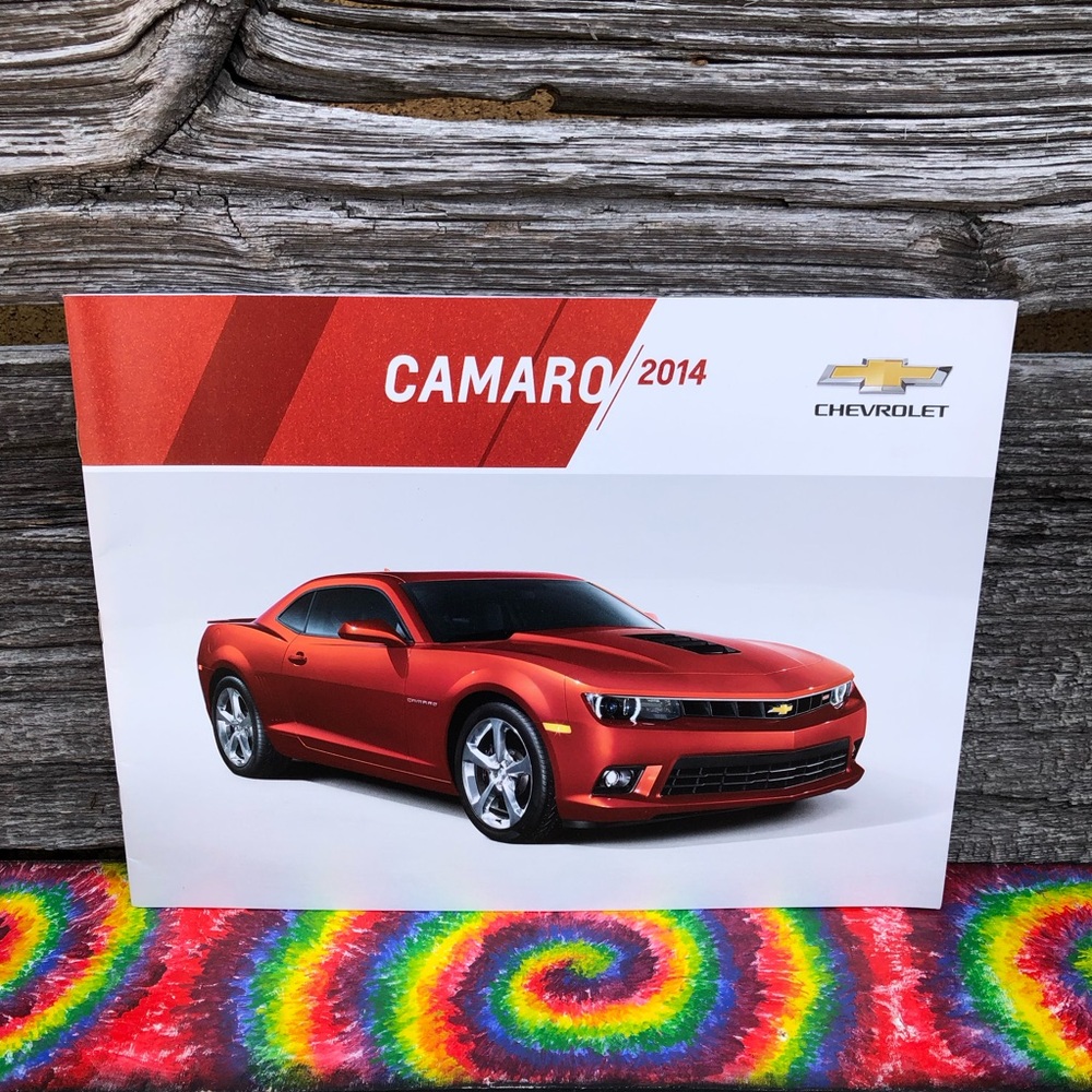 ❤️‍🔥2014 Chevrolet Camaro Brochure-English Edition!